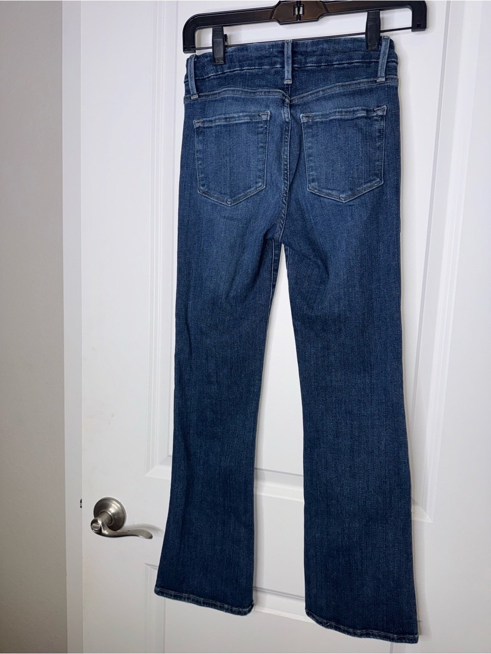 FRAME Denim Le Crop Mini Boot Jeans Size 25 Somerset Wash Cropped - Picture 7 of 17